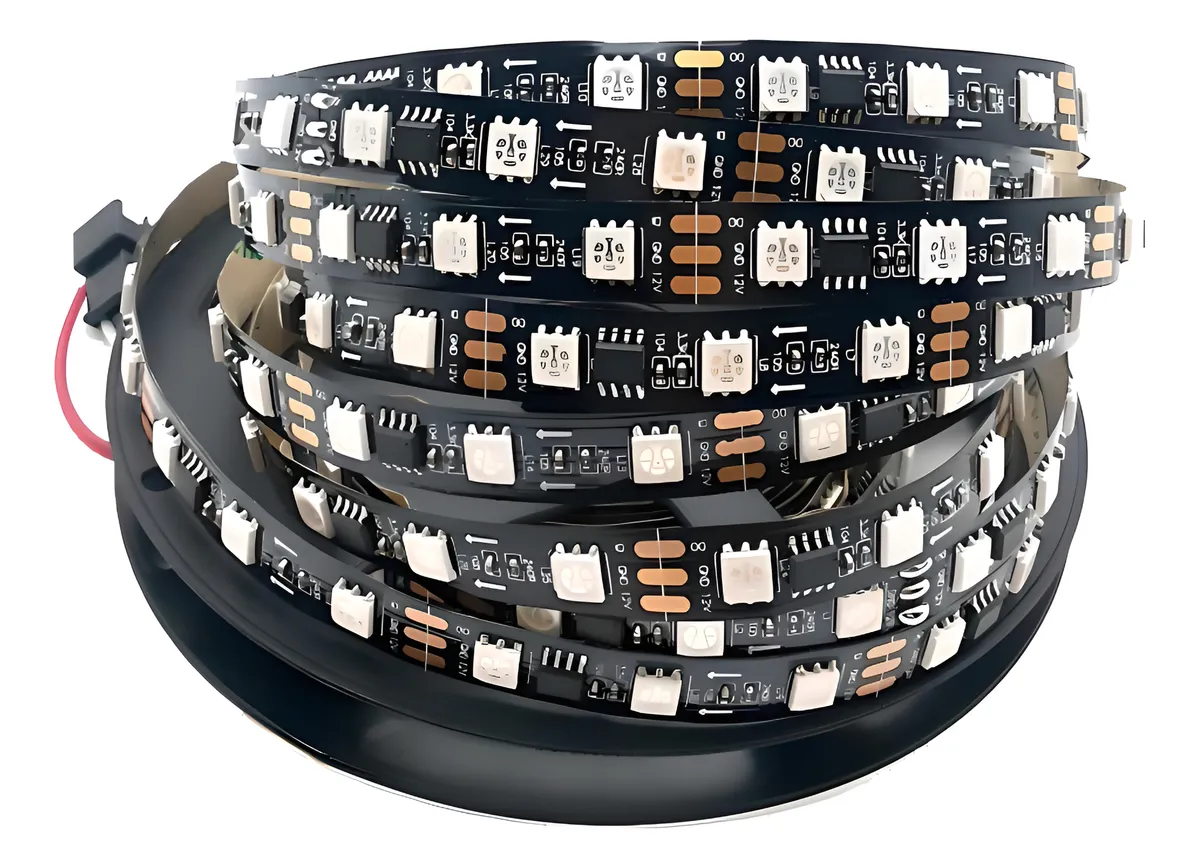 5m Tira Led Ws2811 300 Leds 60l/m 12v Rgb Pixel Digital