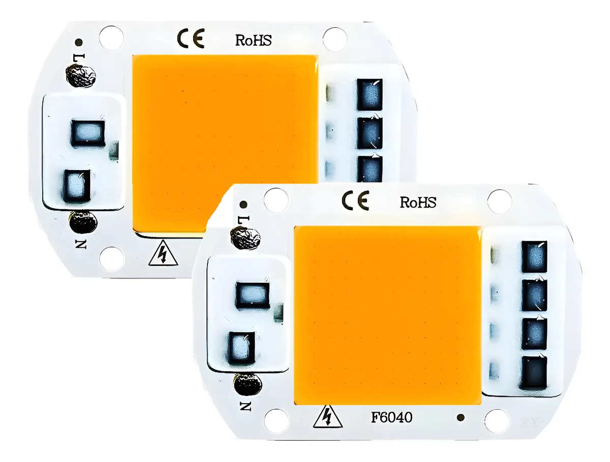 Led Cob 50w Alta Potencia 110v Selecciona Tono ww